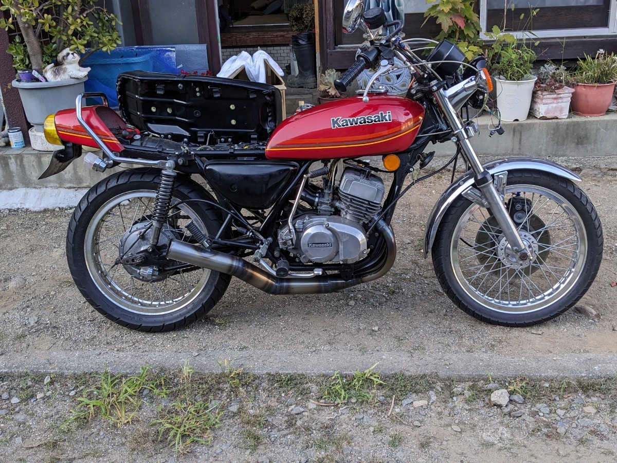 KH250 ゼス菅マフラー KAWASAKI 【公式通販】