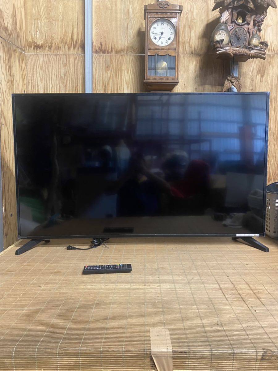 SANSUI LED 2018年製 液晶テレビ 55型 リモコン付き SDU551-B1 4K 55