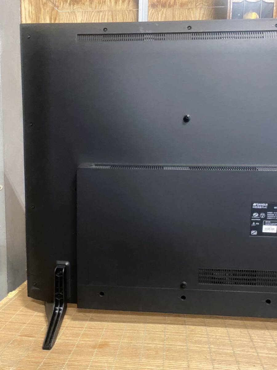 SANSUI LED 2018年製 液晶テレビ 55型 リモコン付き SDU551-B1 4K 55