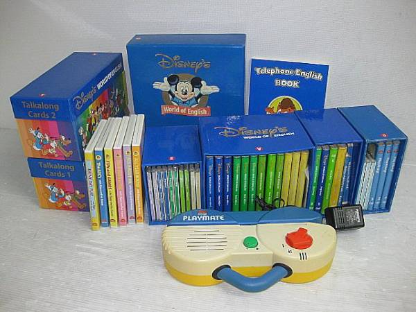Disney 英語教材セット ジャンク品　●2303