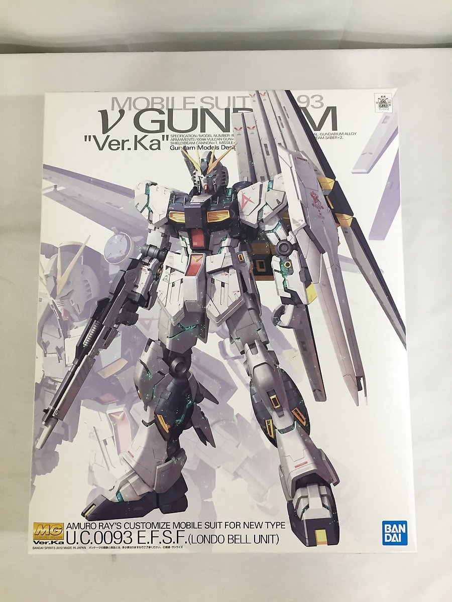 新品未開封　MG ニューガンダムVer.Ka 1円～】【未開封】MG ニューガンダム Ver.Ka バンダイ マスター