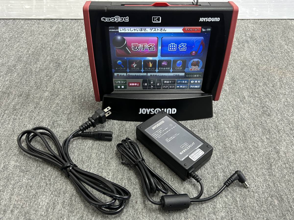 ☆5-8-22-17TA☆ エクシング JOYSOUND JR-300BK カラオケ機器  