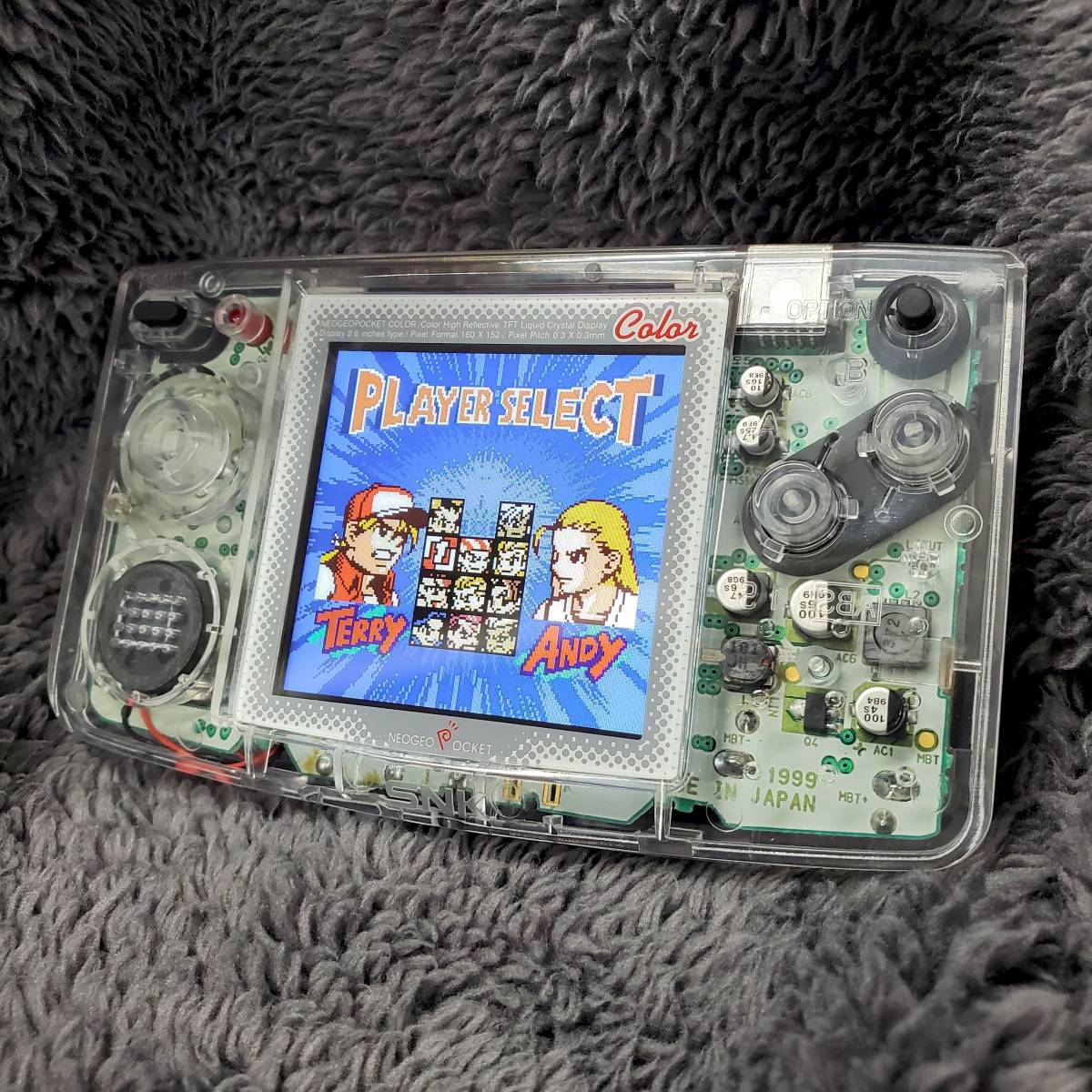 IPS液晶バックライト改造 ネオジオポケットカラー NEOGEO POCKET COLOR 水