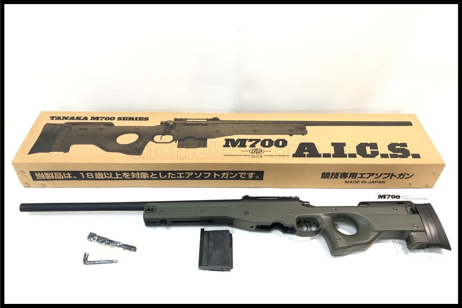 東京)タナカ M700 AICS マガジンタイプ ガスボルトアクションエアー