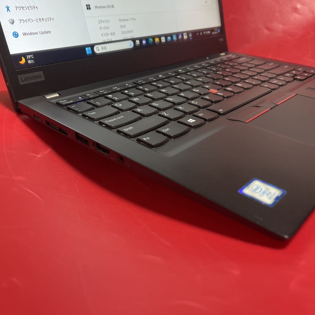 LENOVO/デスクトップ/第3世代Core i7/メモリ8GB/4GB/4GB/WEBカメラ無