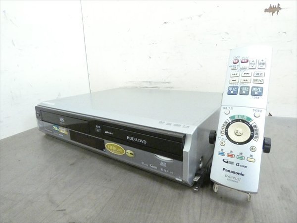パナソニック/DIGA☆HDD/DVDレコーダー/VHS☆DMR-XP20V☆リモコン付 管