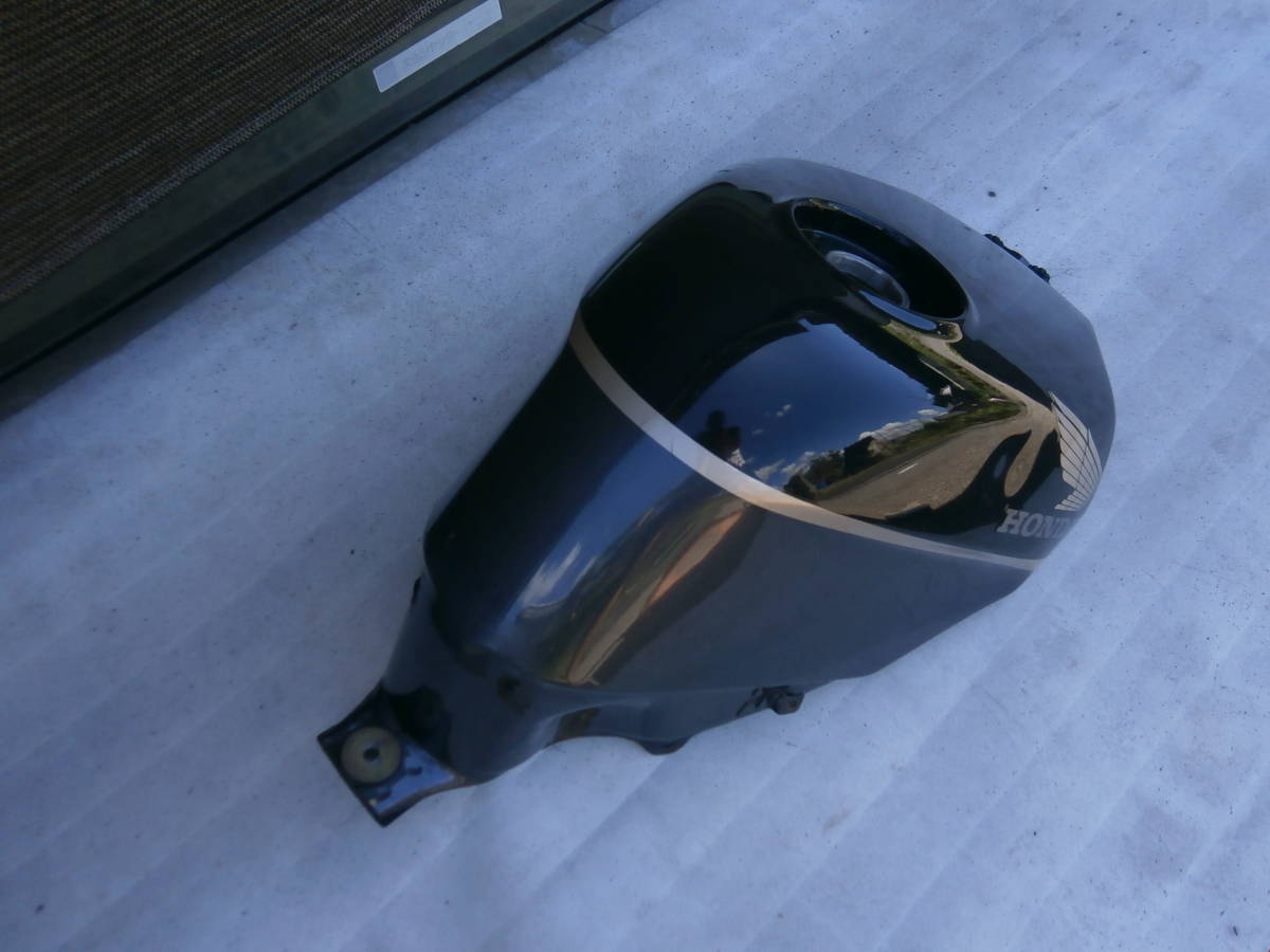○CBR250R MC19 純正 ガソリンタンク 黒銀金 サビなし! コック付○検