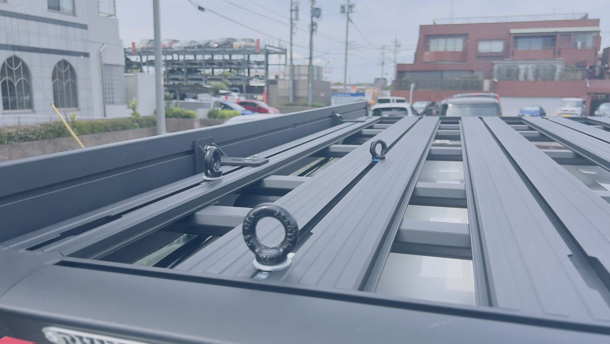ランドクルーザープラド ライノラック　フラットキャリア PLATFORM 0 フラットキャリア 専用 ルーフラック プラドフラットキャリアが熱い！ルーフキャリアの新スタイルとなるか？ライノラック
