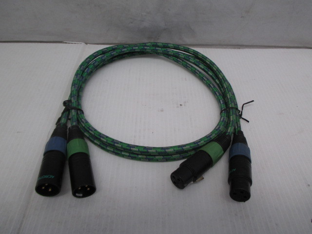 ortofon オルトフォン Reference 8NX RCAケーブル 1.5mペア