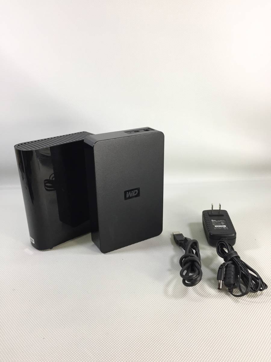 S1853◎Western Digital ウェスタンデジタル 外付けHDD 2台 ハードディスク WDBAAU0010HBK-01 WDBACW0020HBK-01 1TB 2TB フォーマット済