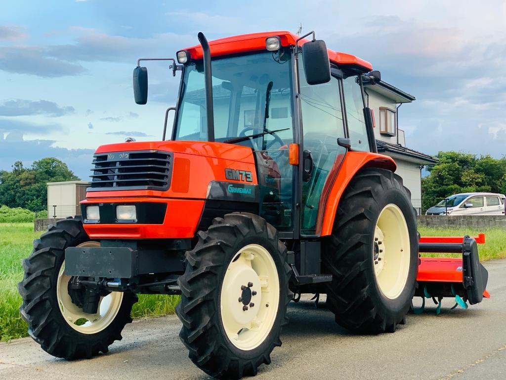 クボタトラクター☆GM-73☆ハイスピード☆4WD 73馬☆888時間☆エアコン 