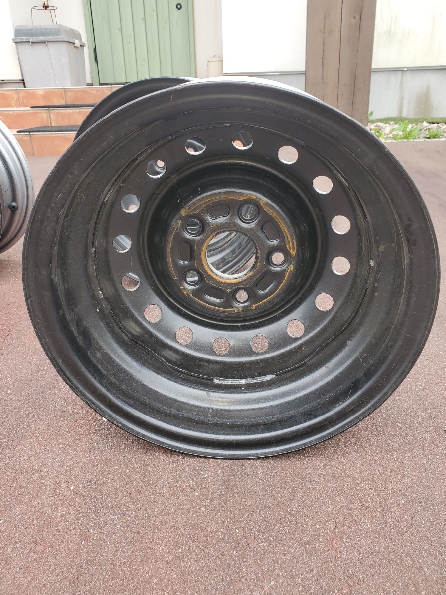 トヨタ純正 タウンエース 令和5年 新車外し 1台分 スチールホイール 14