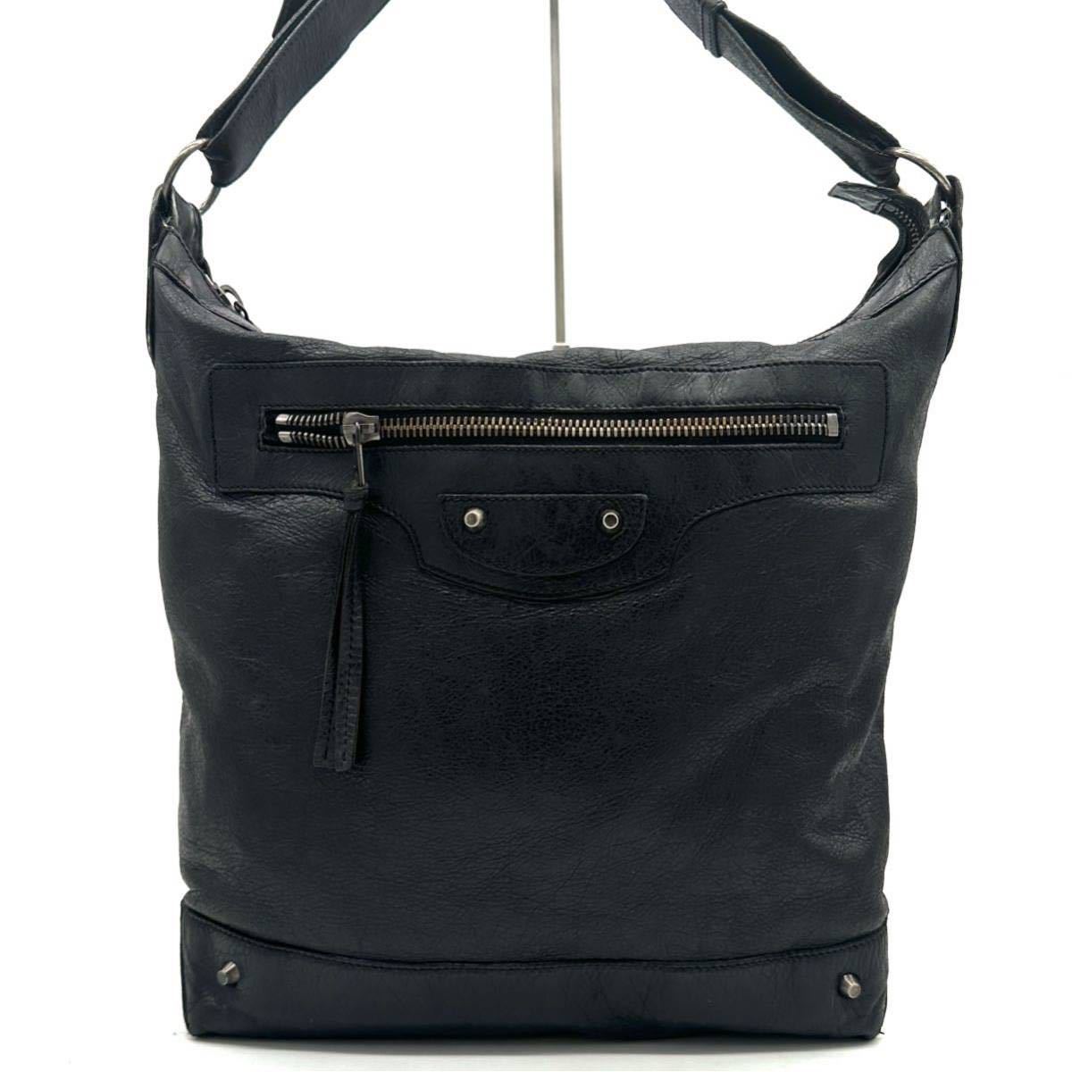 極 BALENCIAGA バレンシアガ ショルダーバッグ シティ 斜め掛け 肩がけ 