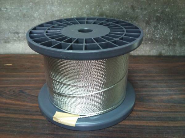 ステンレス ワイヤーロープ 7×7 2mm 200m巻