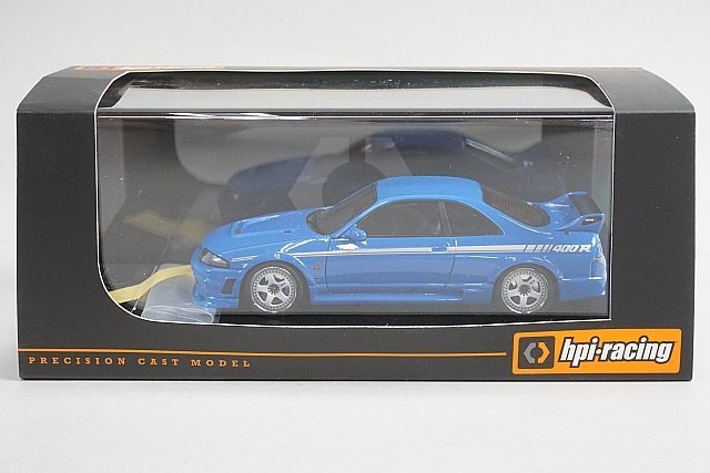 HPI NISSAN NISMO 400R BLUE R33 スカイライン GT-R 1/43 8808