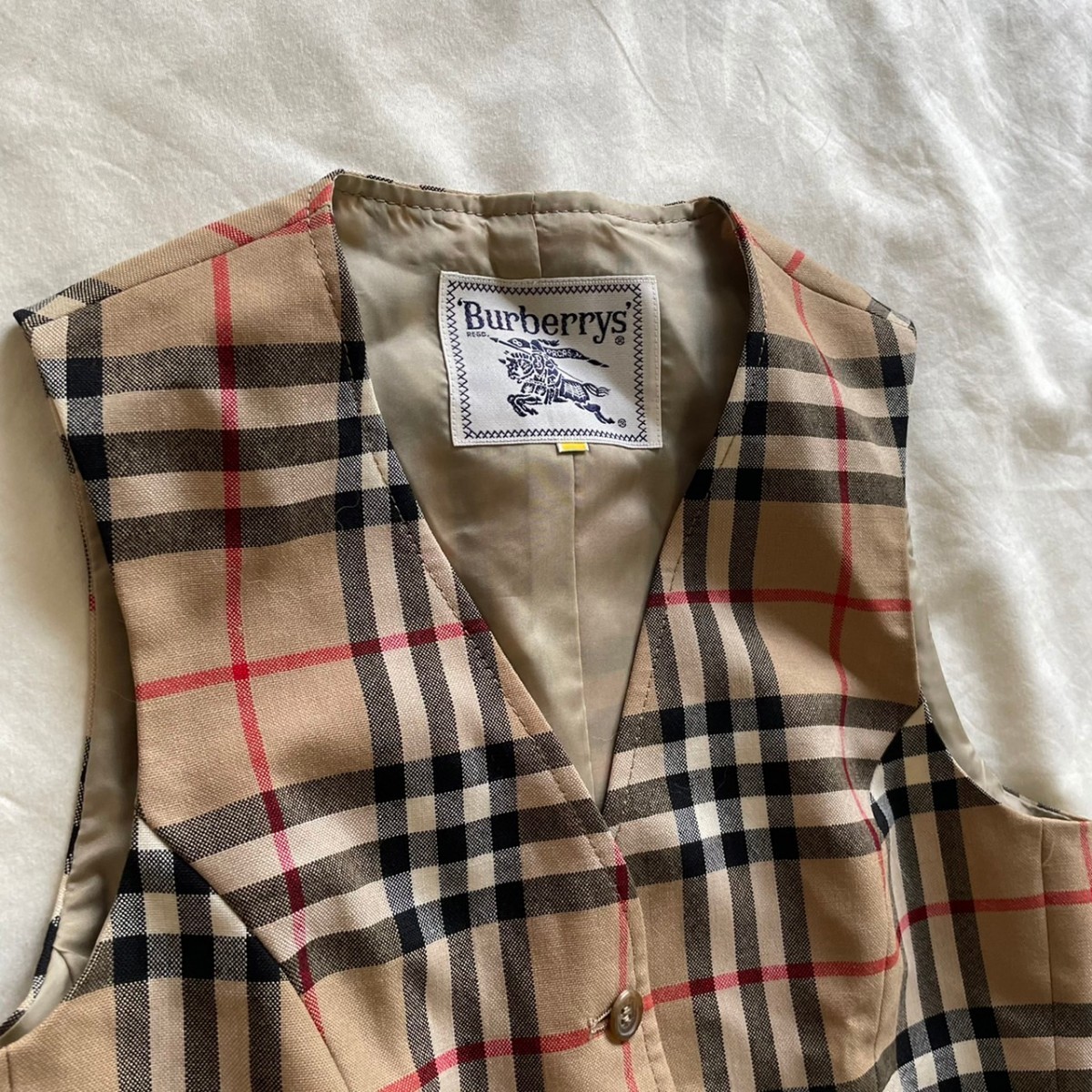 BURBERRY バーバリー ノバチェック ベスト ジレ 7AB2