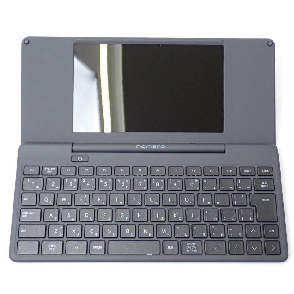 ☆美品 KING JIM/キングジム デジタルメモ ポメラ DM250/ダークグレー