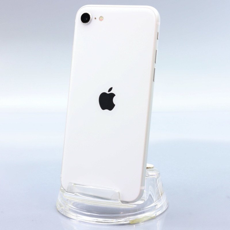 Apple iPhoneSE 128GB (第2世代) White A2296 MXD12J/A バッテリ84% ■SIMフリー★Joshin8164【1円開始・送料無料】