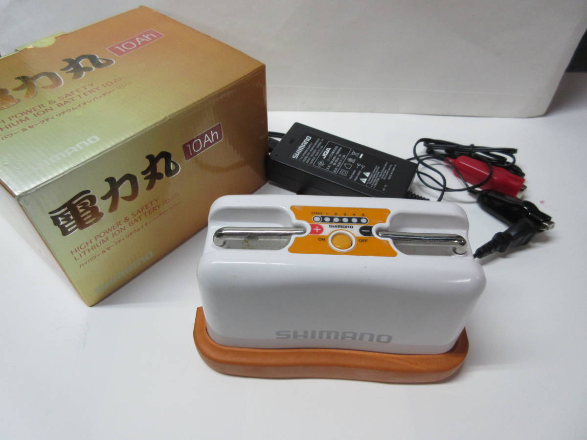 シマノ　リチウムバッテリー電力丸10AH　ジャンク品