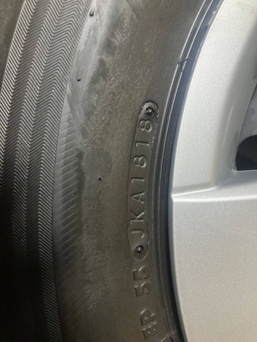 200系ハイエース ブリヂストン エコピア 195/80R15 107/105 バリ山