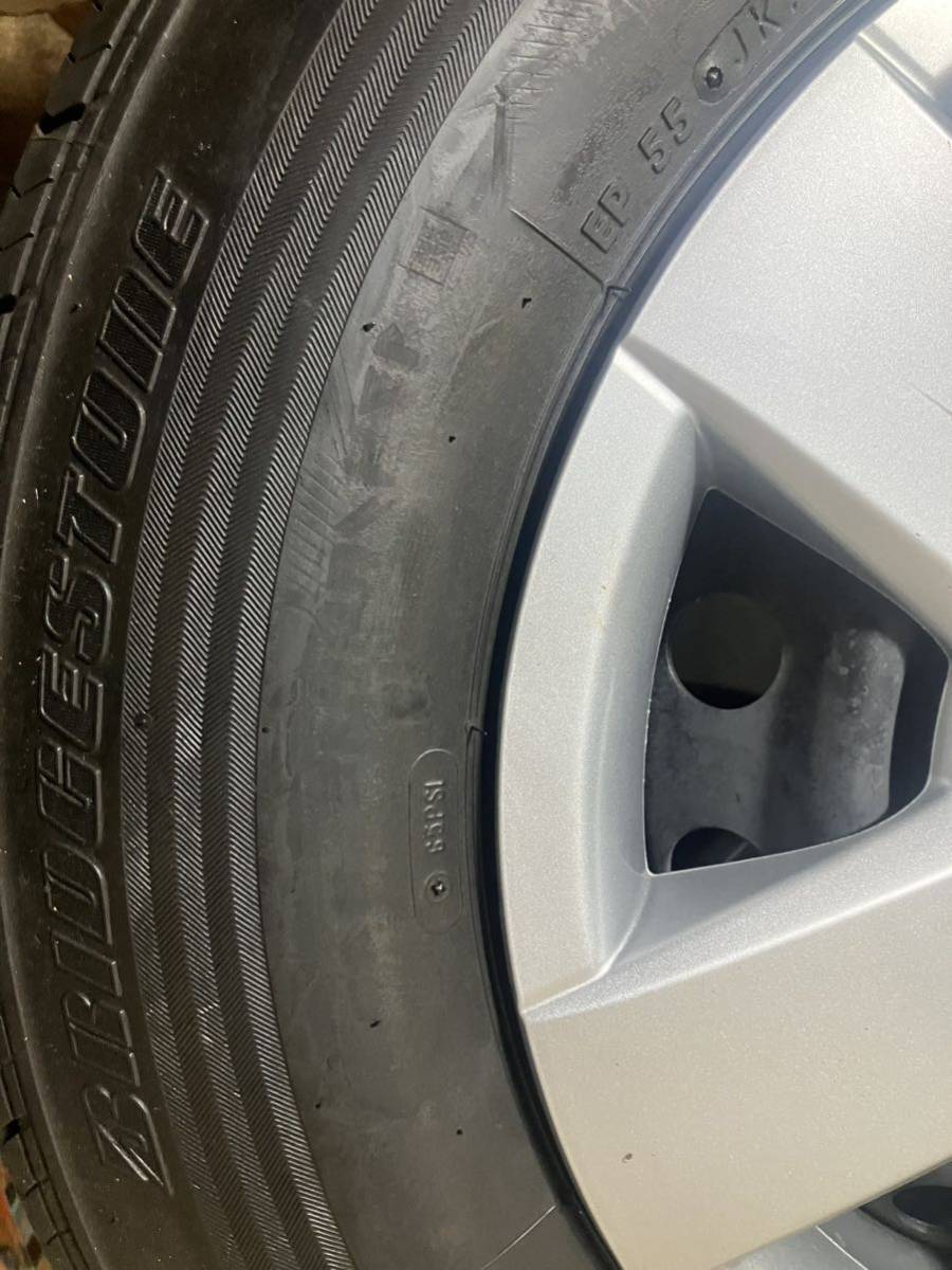 200系ハイエース ブリヂストン エコピア 195/80R15 107/105 バリ山