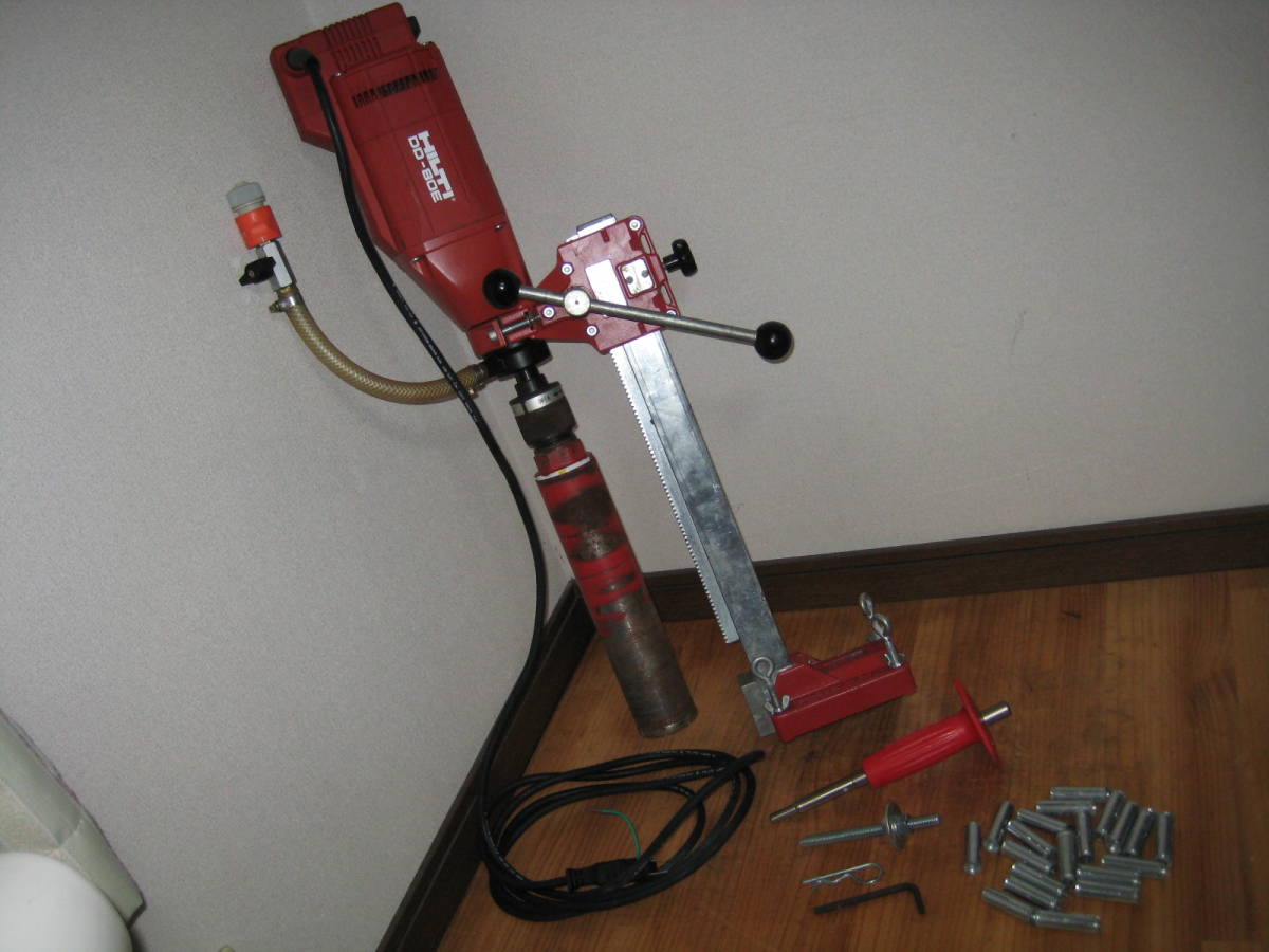 HILTI ヒルティ ダイヤモンドコアドリル DD-80E、DD80-RA