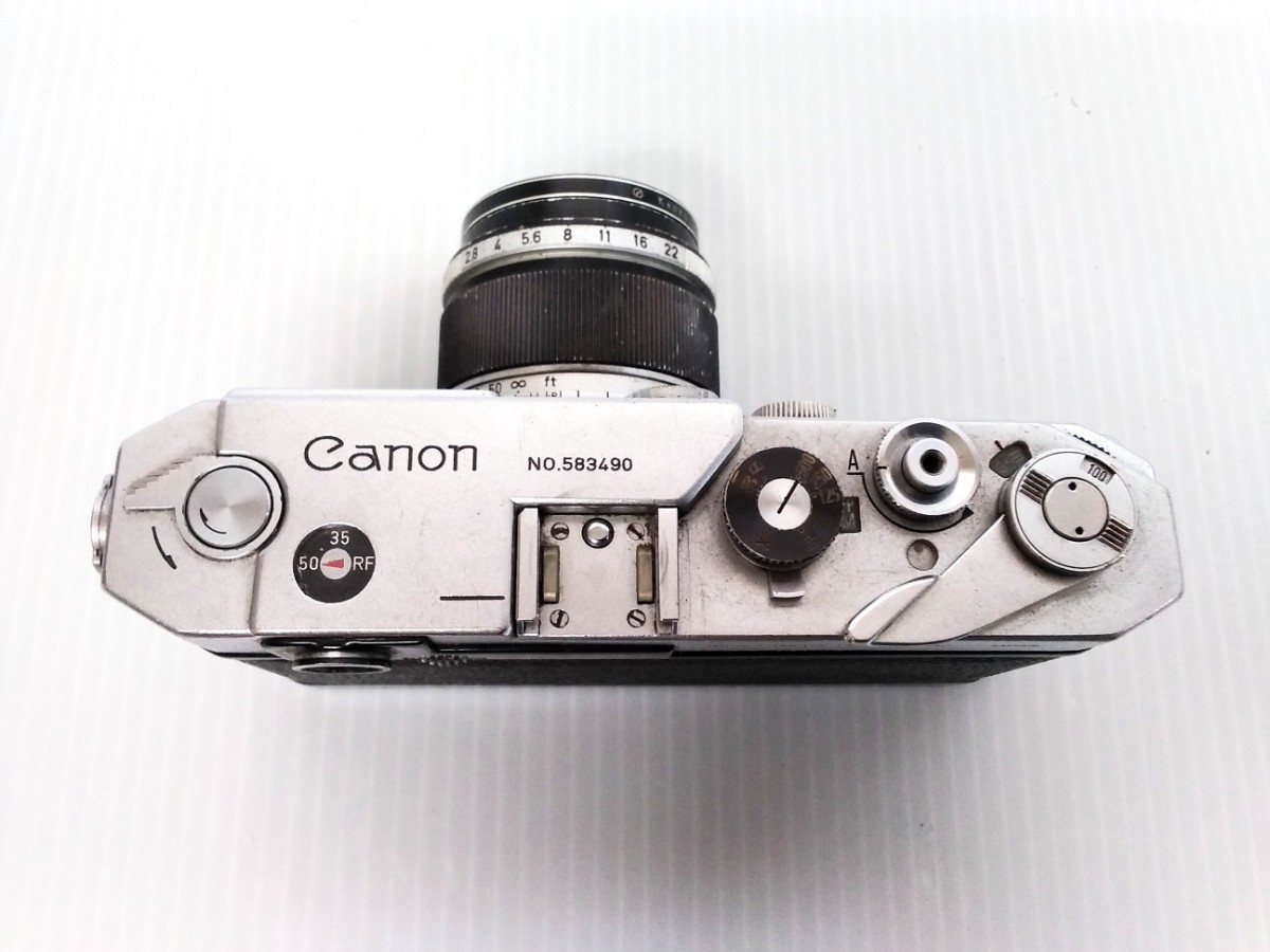 キヤノン Canon VL2 + 35mm F2.8 Lマウント L39 フィルム レンジ