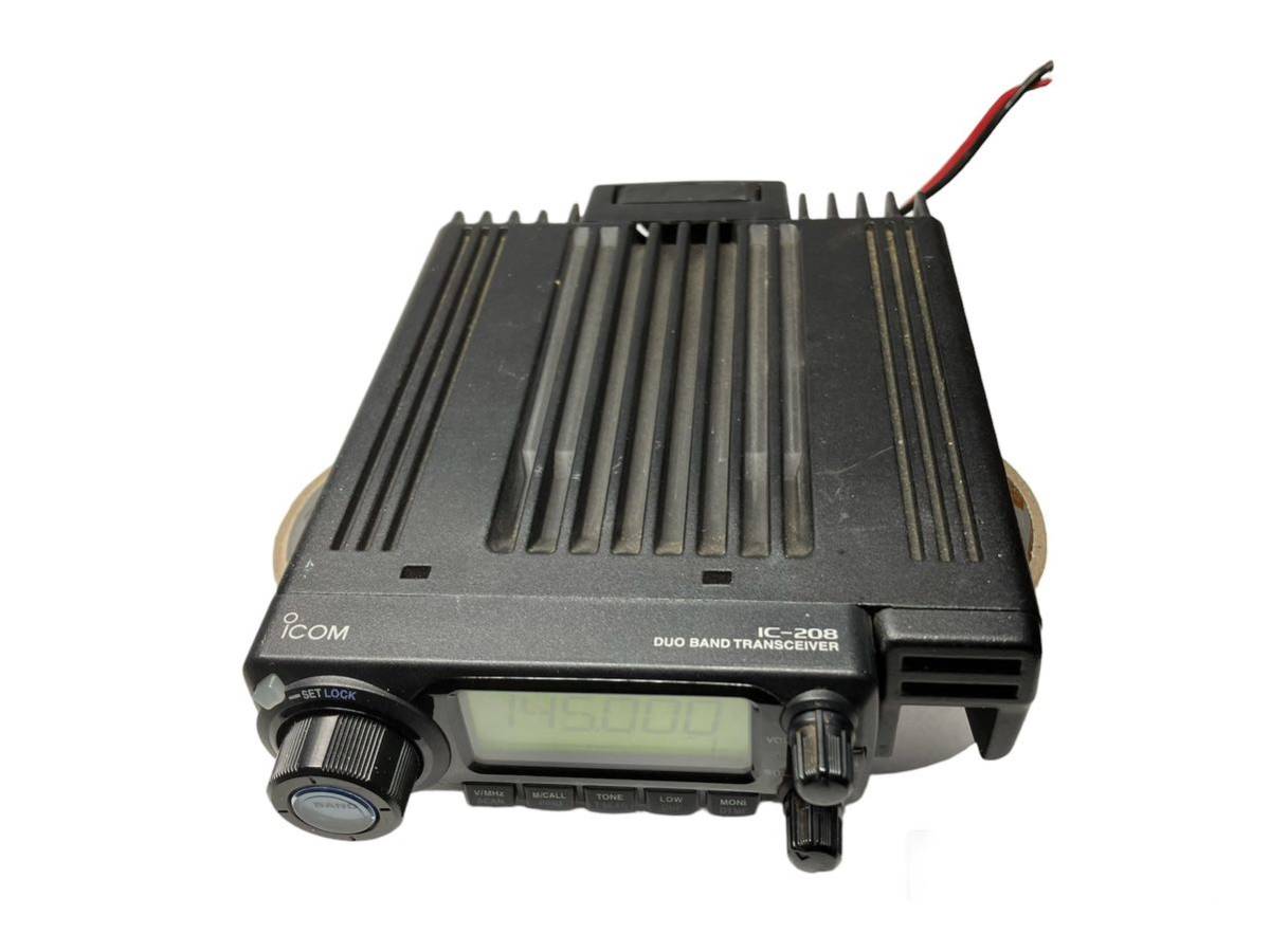 アイコム ICOM IC-208D 145/433MHz 50/50W