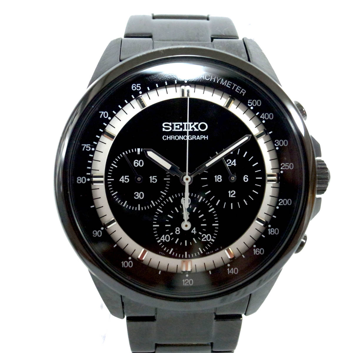 セイコー クロノグラフ SEIKO 7T11-0BH0 スピードマスター 復刻版 