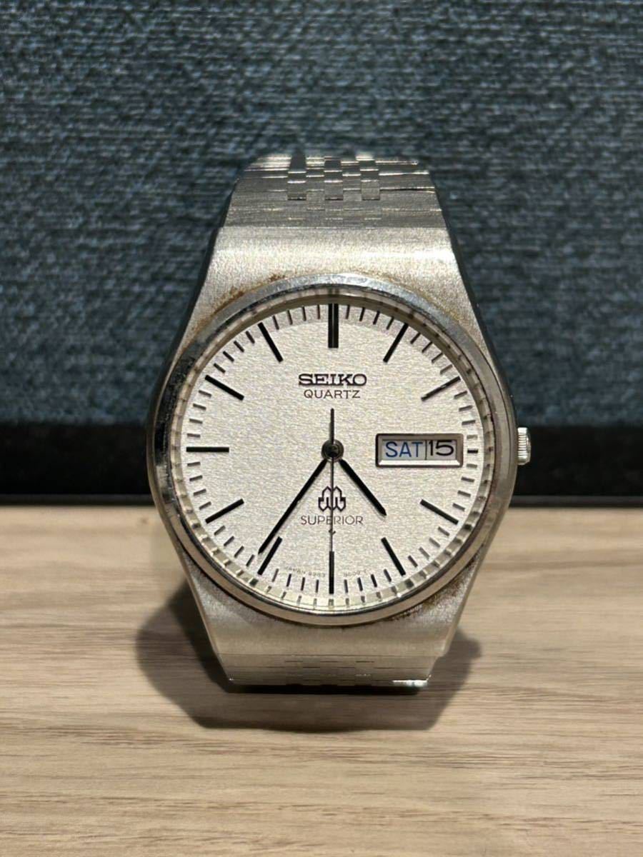SEIKO SUPERIOR QUARTZ 9983-8000 セイコー 腕時計