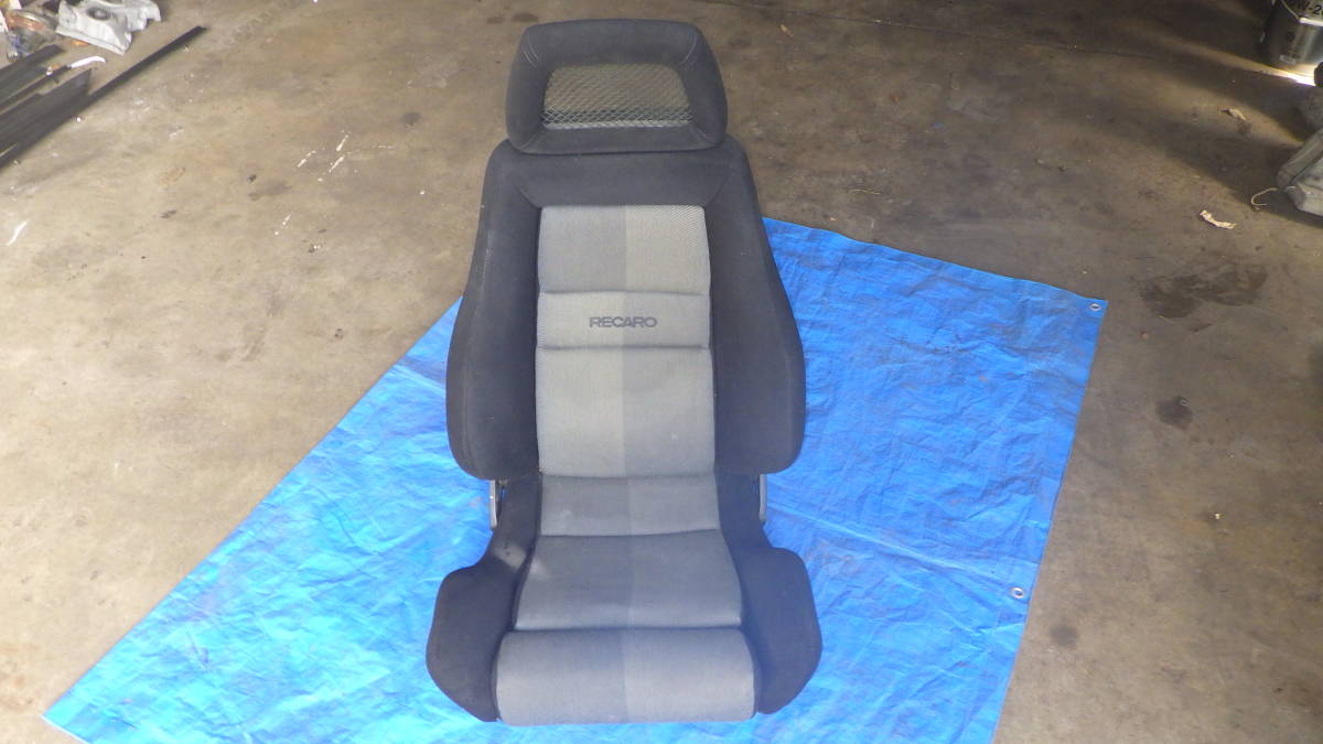 RECARO LS-L ブラック×グレー 1脚正規品 RECARO LS-L シート セミバケ 