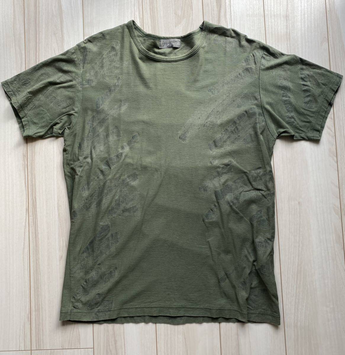 yohji yamamoto pour homme ヨウジヤマモTシャツ size 3