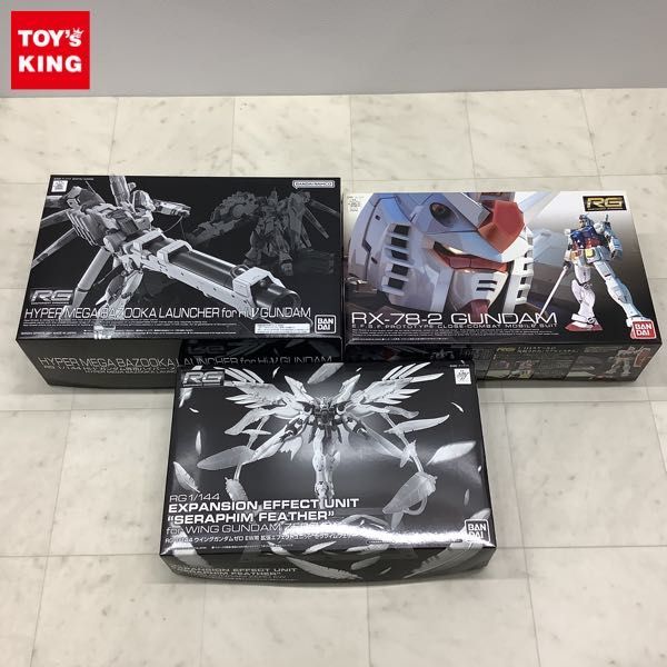 大人気，正規品 1円〜 RG 1/144 RX-78-2 ガンダム Hi-&nu;ガンダム専用ハイパー メガ バズーカ ランチャー 他(ガンダム)｜売買されたオークション情報、yahooの商品情報をアーカイブ公開 - オークファン その他