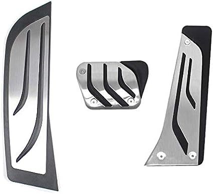 Takelablaze BMW 1/2/3/4 シリーズ 右ハンドル専用 フットレスト ペダル カバー 3点セット