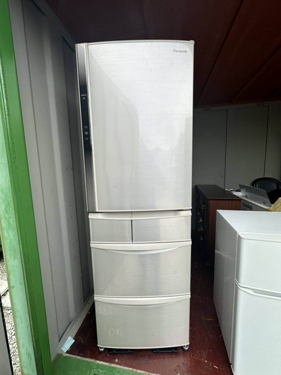 # パナソニック Panasonic NR-E438T-N [エコナビ搭載冷蔵庫 （426L・右開き） 5ドア シャンパン]