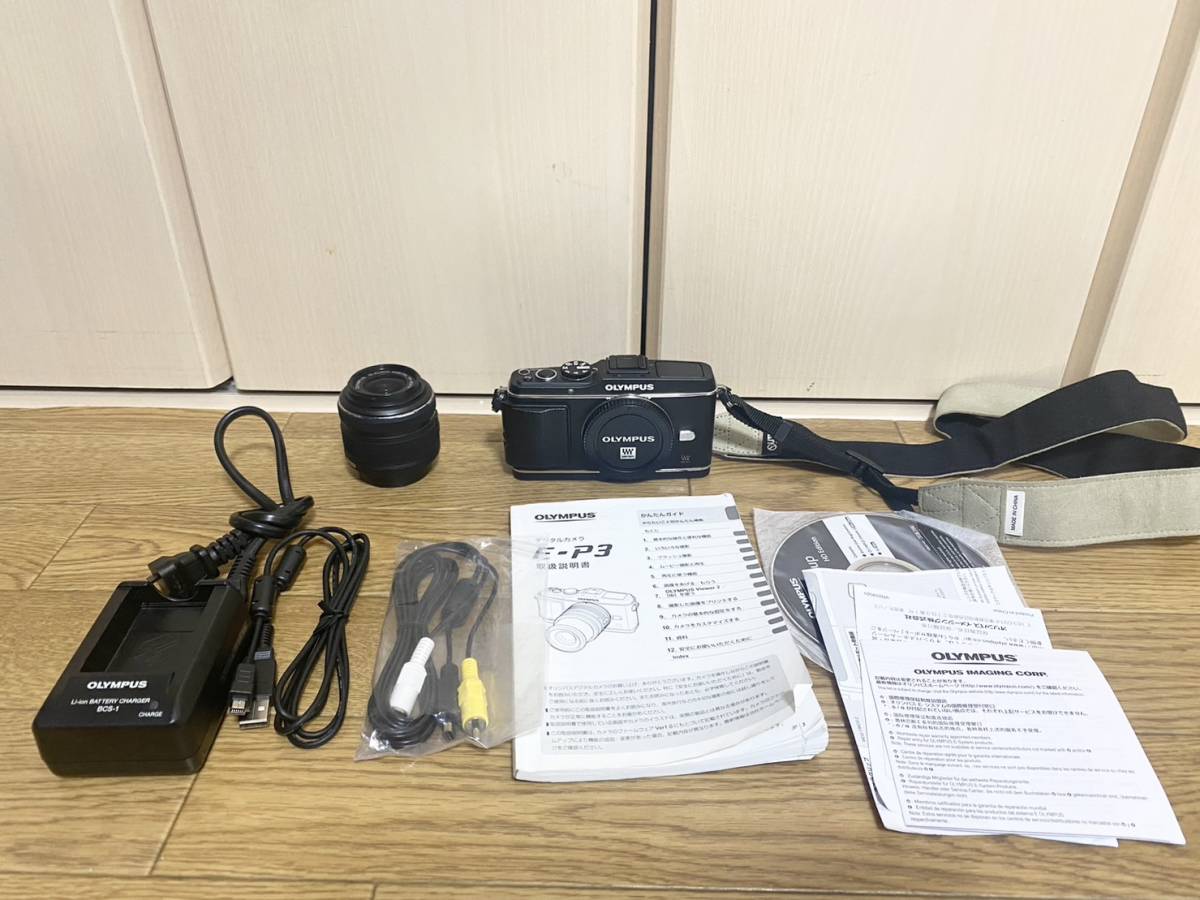 used品】OLYMPUS オリンパス PEN E-P3 ミラーレス一眼 M.ZUIKO DIGITAL