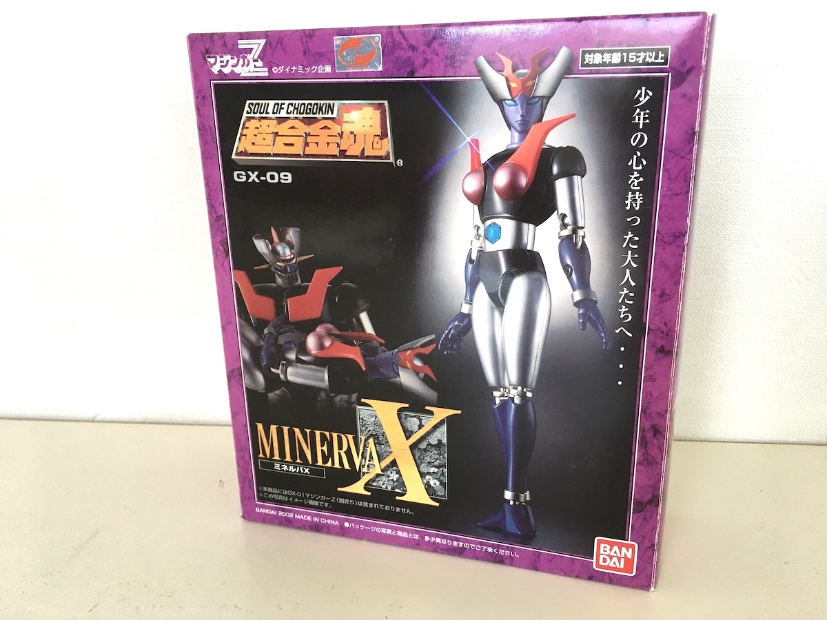 未使用】 バンダイ 超合金魂 GX-09 ミネルバX ☆超合金 永井豪 超