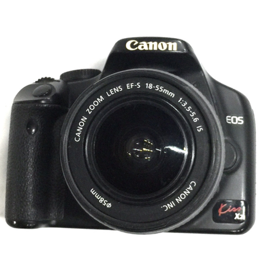 1円 Canon EOS Kiss X2 EF-S 18-55mm 1:3.5-5.6 IS 55-250mm