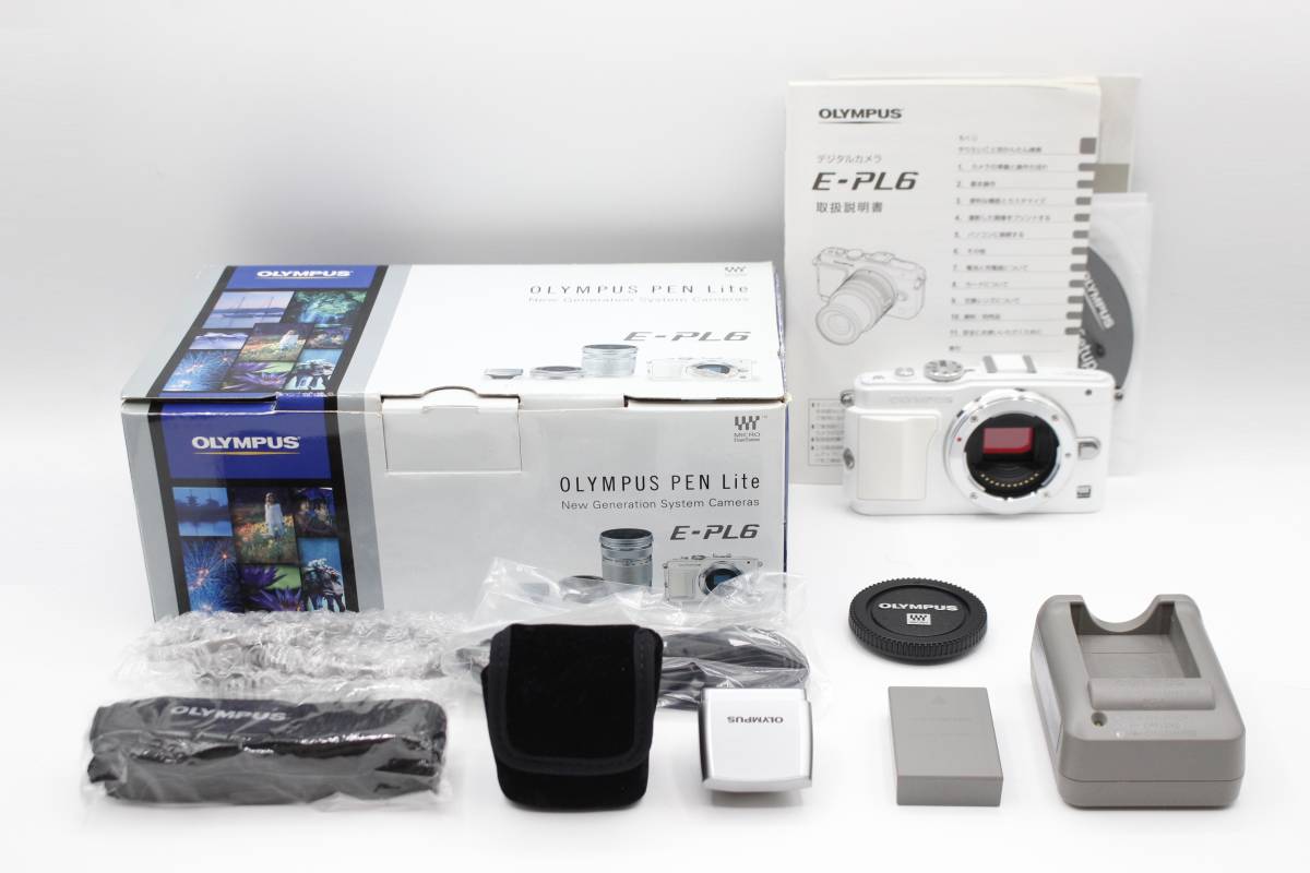 E-PL6 PEN Lite OLYMPUS オリンパス 外観新品級◇OLYMPUS | ミラーレス 