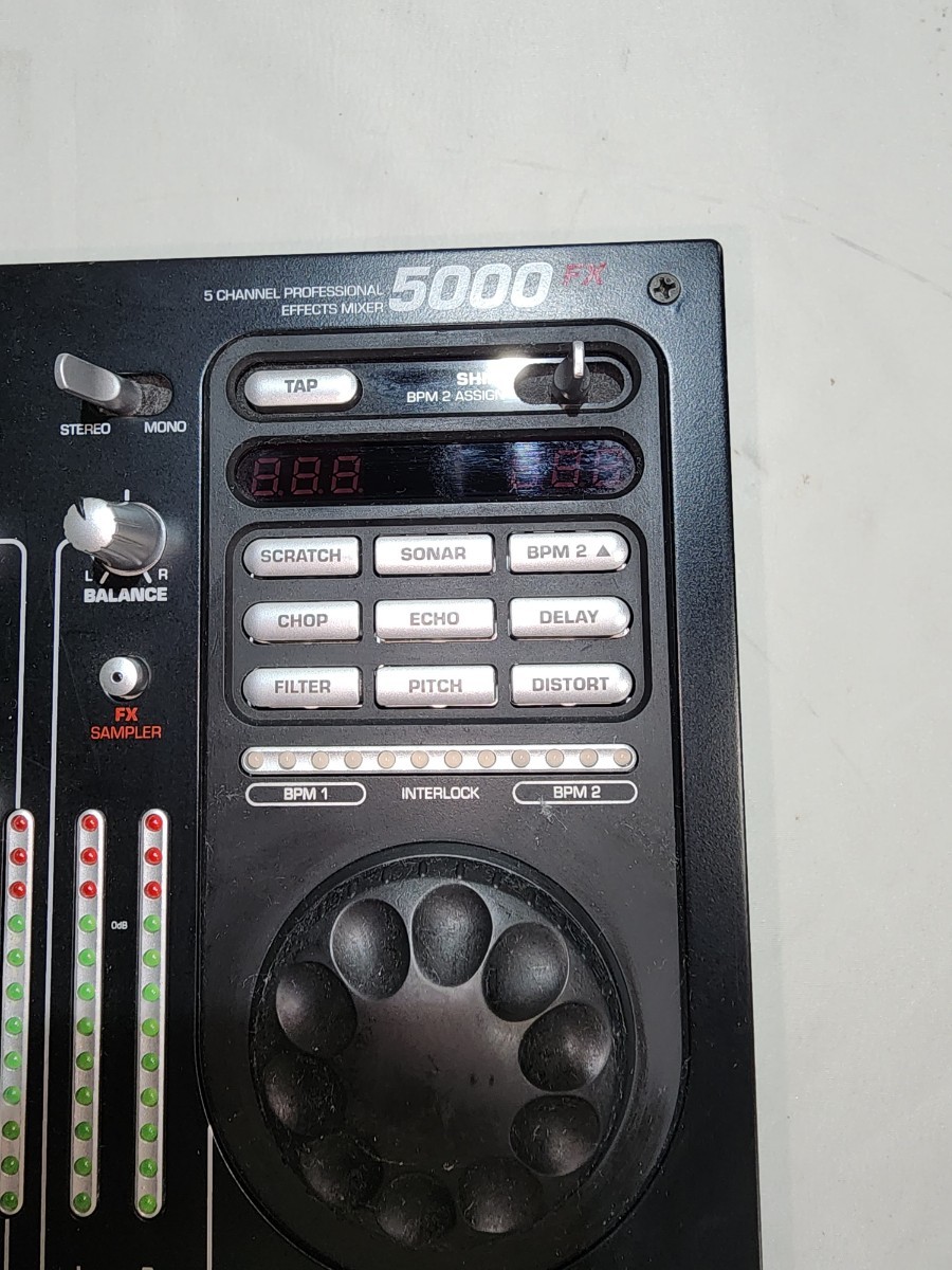 Numark 5000FX | mixer effects eBay dj professional channel 0 - FX
