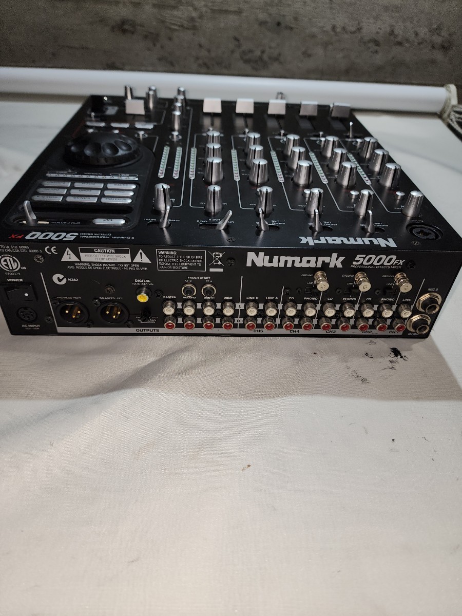 5000FX Numark - | 0 mixer Numark⁄ヌマーク⁄5000FX⁄DJミキサー