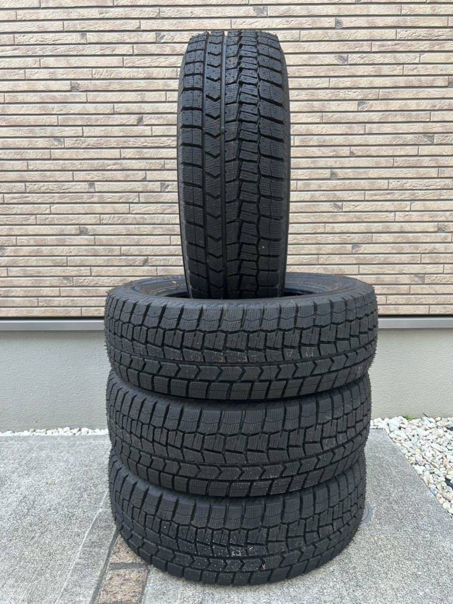 195/65R15☆バリ山☆ほぼ新品【2018年製】 DUNLOPダンロップ WINTER