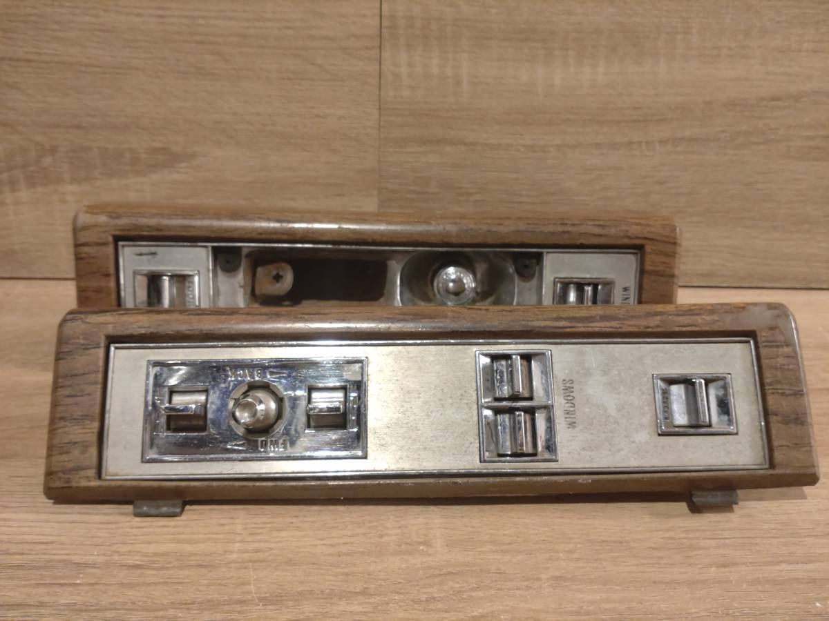 ●送料無料 パワーウィンドウスイッチ 左右 P/W S/W 1980-1985 キャデラック フリートウッド ブロアム デビル クーペ ローライダー 灰皿 
