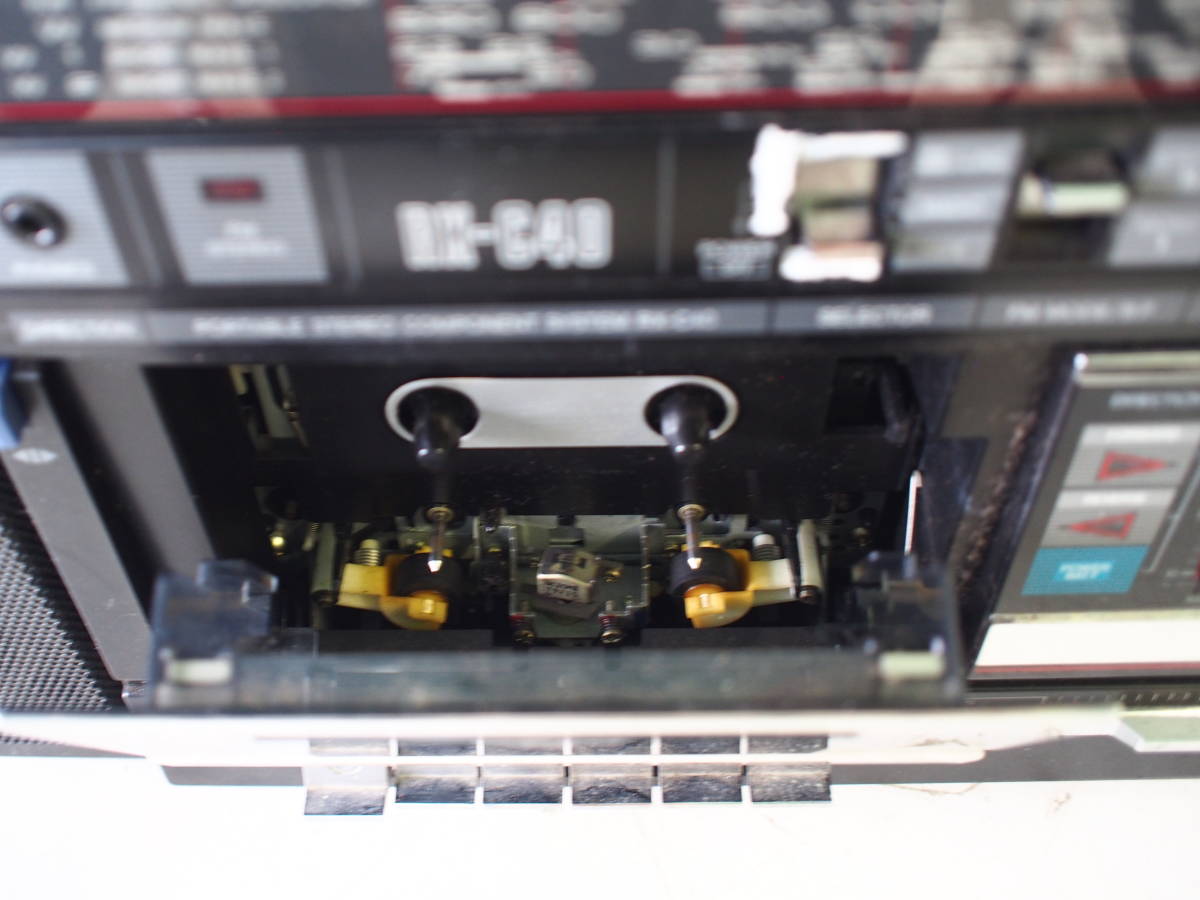 ☆【2T0830-9】 National ナショナル RX-C40F 5BAND GRAPHIC EQUALIZER