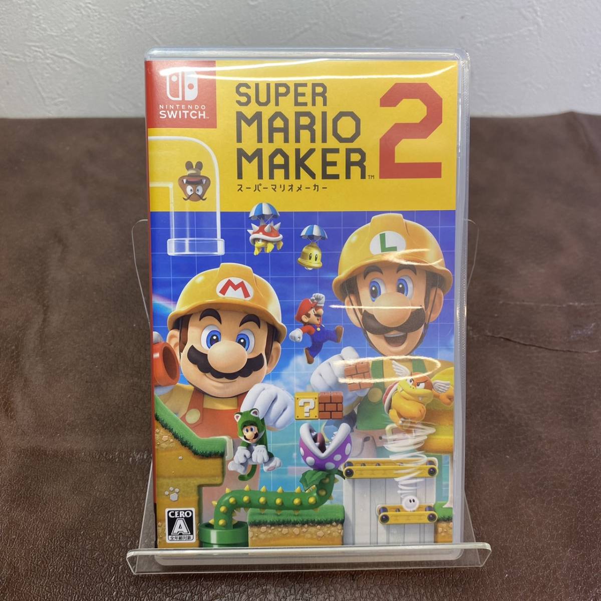 ●【MH-5136】中古品 任天堂 ニンテンドースイッチ用ソフト スーパーマリオメーカー2【レターパックプラス可】