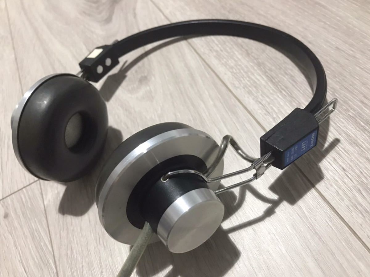 SONY DR-4A SONYの1号機 密閉型 ステレオ ヘッドフォン 60年代 希少 動作品 60's 