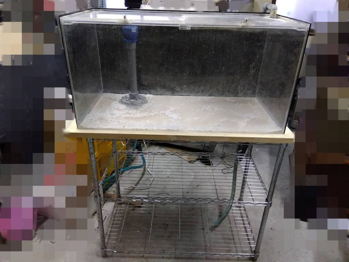 引取り限定 90cm アクリル水槽+水槽台セット アクリル水槽 セット