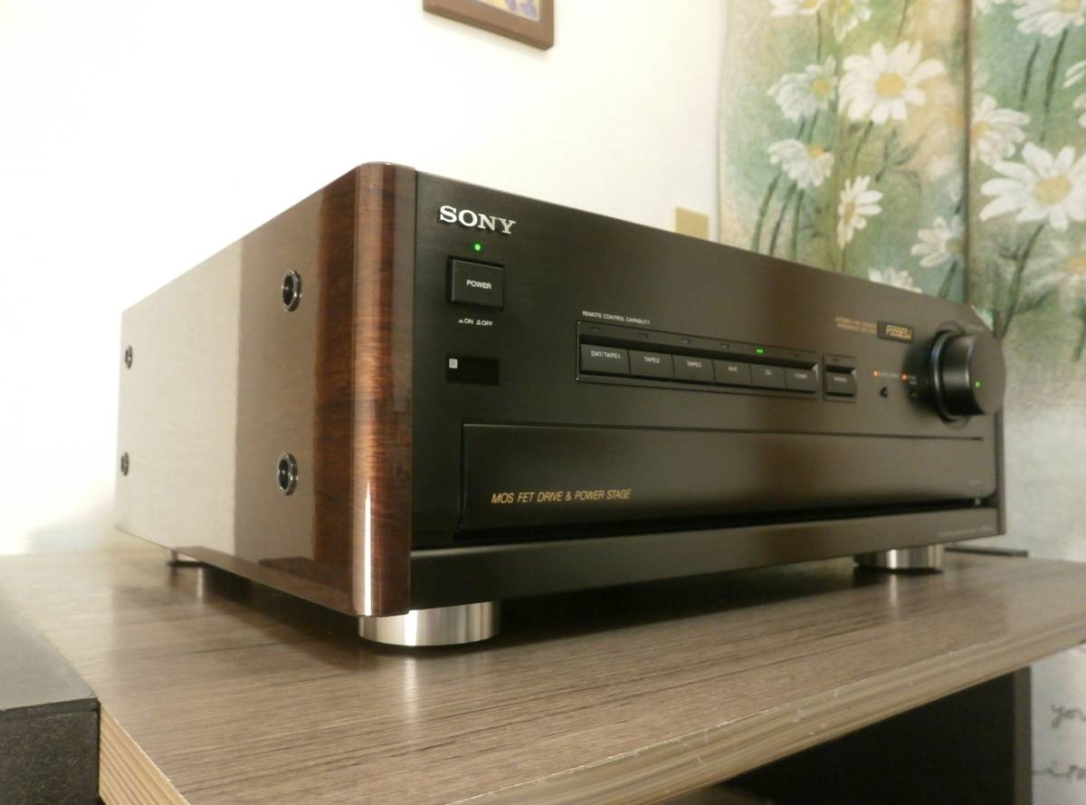 ☆ 使用頻少 超美品！最上位機種 SONY TA-F555ESJ 保証付 整備済 取説