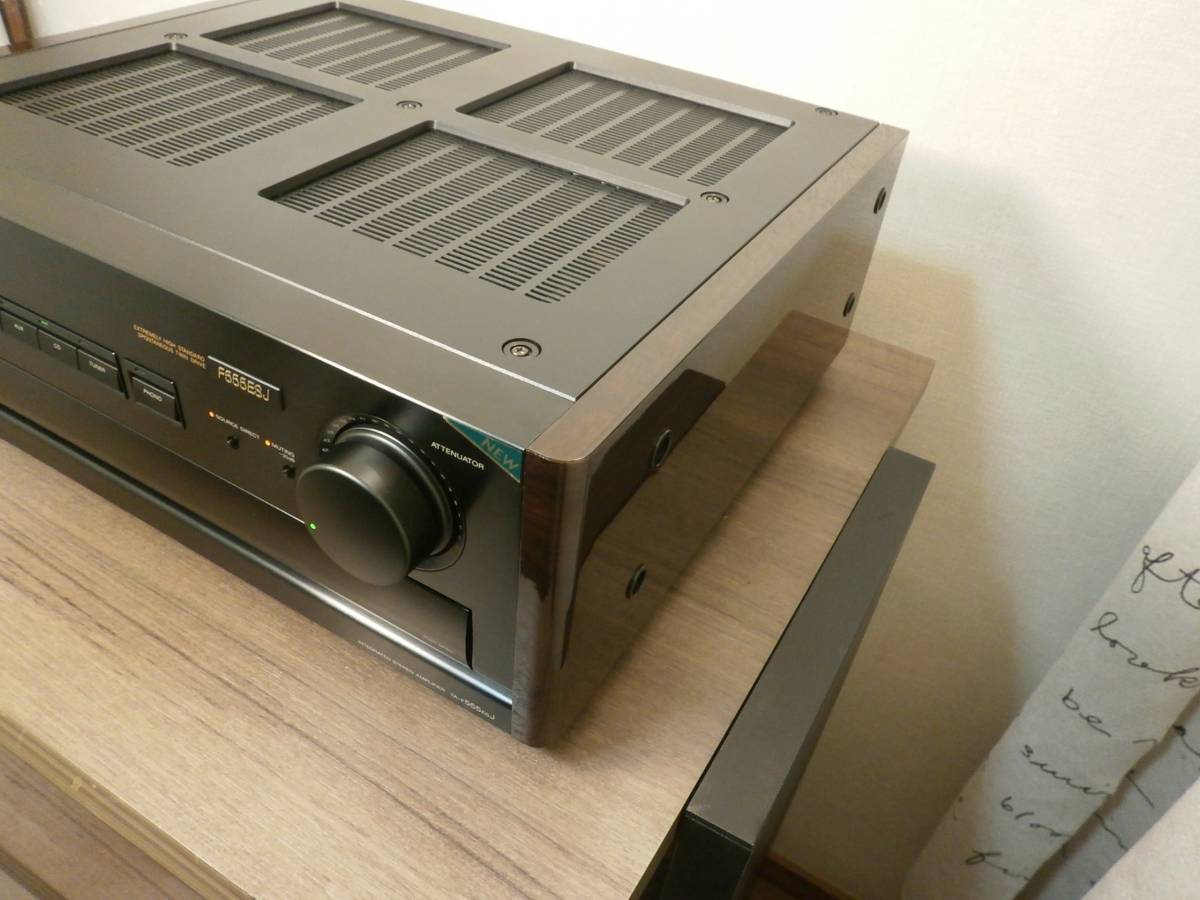 ☆ 使用頻少 超美品！最上位機種 SONY TA-F555ESJ 保証付 整備済 取説