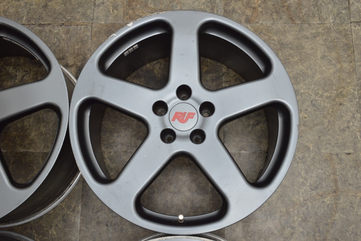 【中古/値下】RUF AUTOMOBILE ルーフ 22インチ ホイール４本セット タイヤ付 10J ×22 5穴 ET+50 ポルシェ カイエンターボ PORSCHE ポルシェ カイエンターボ 純正 中古ホイール 4本 10J 21インチ